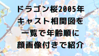 ドラゴン桜05年生徒キャスト相関図を一覧で年齢順に顔画像付きで紹介 アラサーolのゆるゆるブログ